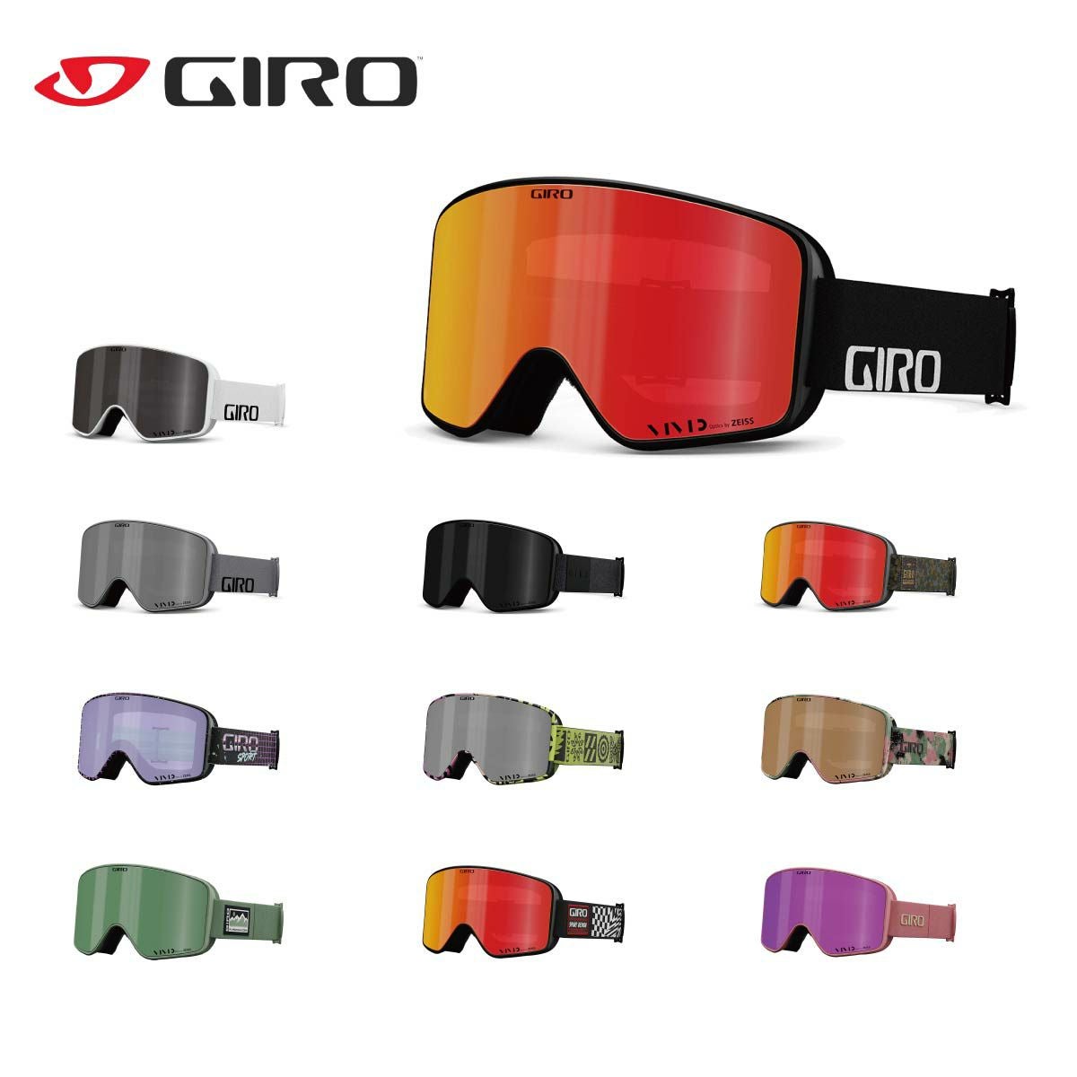 スキーゴーグル GIRO ジロ メンズ レディース 2025 Method / メソッド