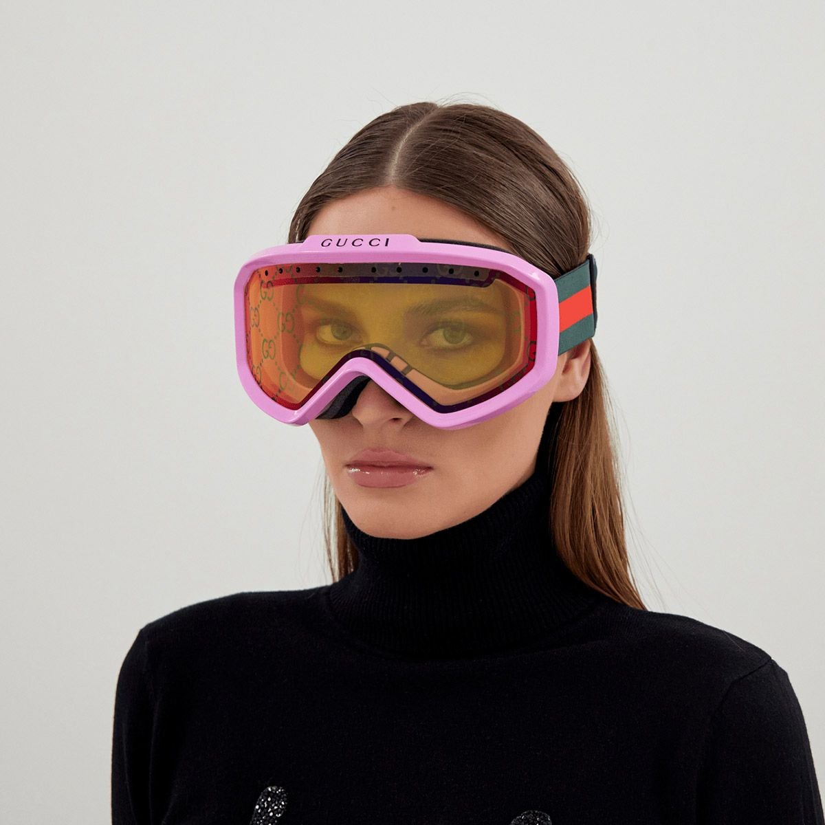 GUCCI スノーゴーグル GG1210S-001 Goggles, Black/Mirror – Punch Clothing