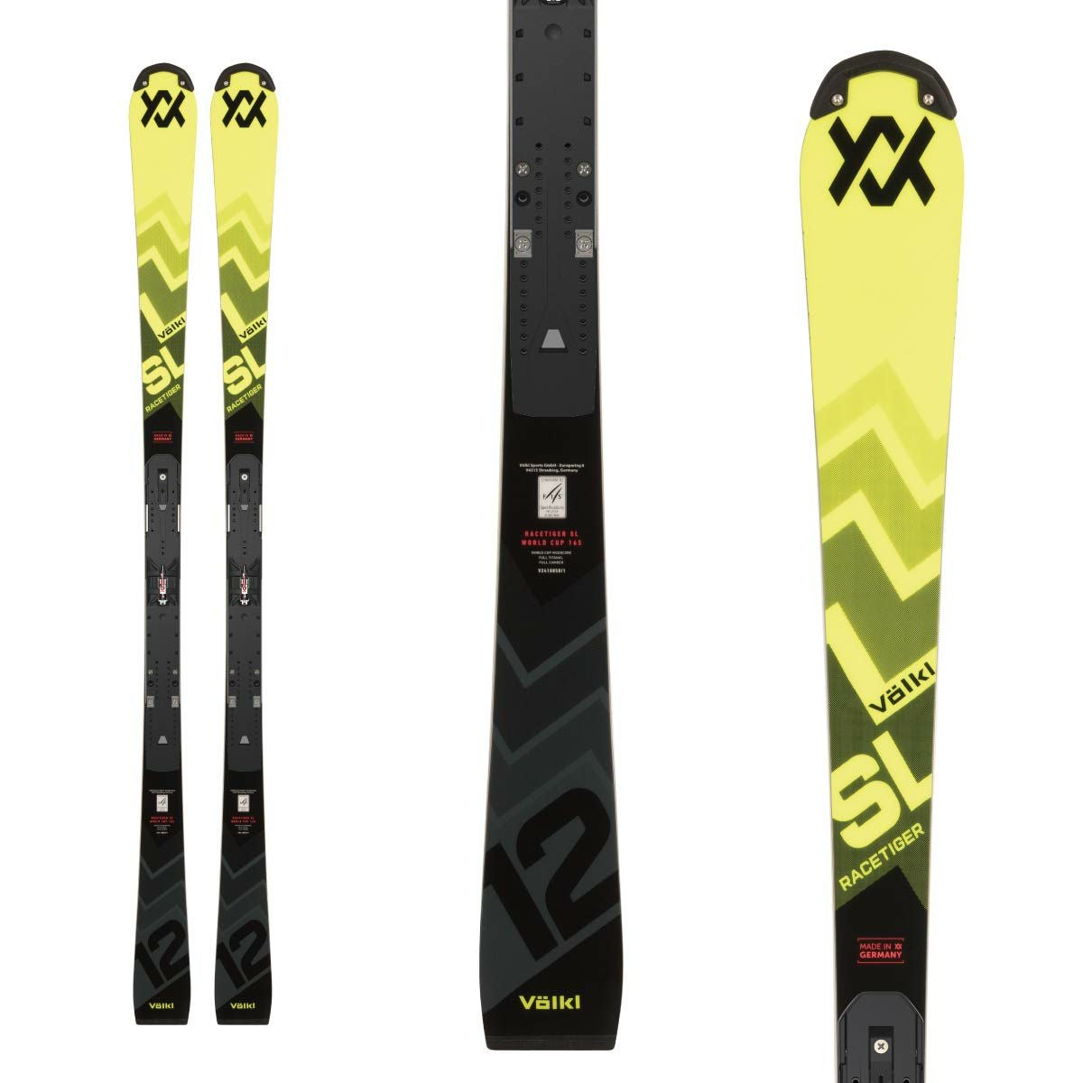 VOLKL フォルクル スキー板 メンズ レディース 2025 RACETIGER SL WC +