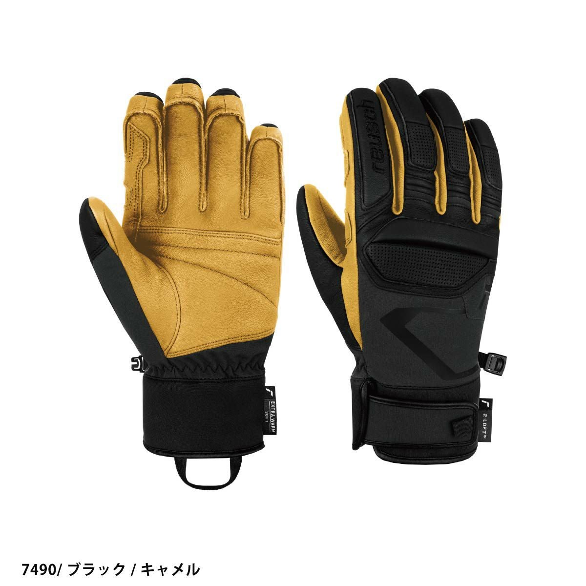 【最終値下げ】reusch スキーグローブ　オレンジ/ライトブラウン REUSCH ロイシュ スキー グローブ メンズ レディース＜2026＞PRO RC