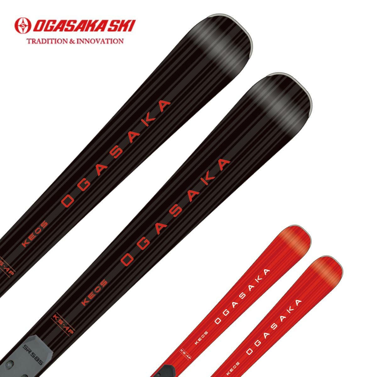 OGASAKA/KEOS：KS-RV　16/17 Keo's KS-UP（RD/BK） | OGASAKA SKI