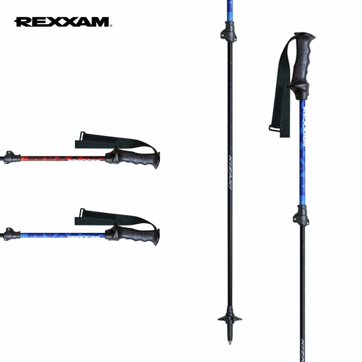 REXXAM レクザム スキー ポール ストック メンズ レディース＜2026