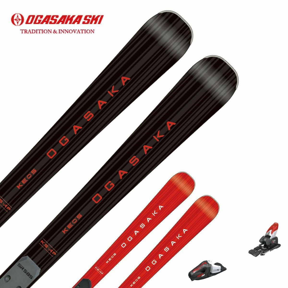 OGASAKA オガサカ スキー板 メンズ レディース ＜2025＞ TC-L + SR585