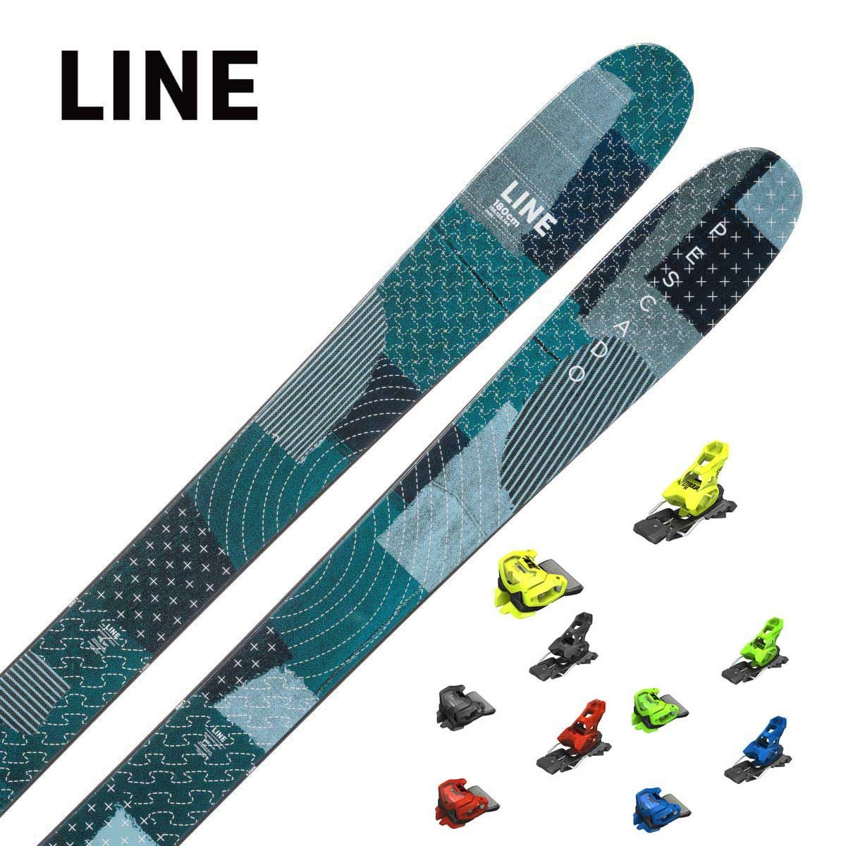 LINE ライン スキー板 メンズ レディース＜2025＞ PESCADO + ＜24