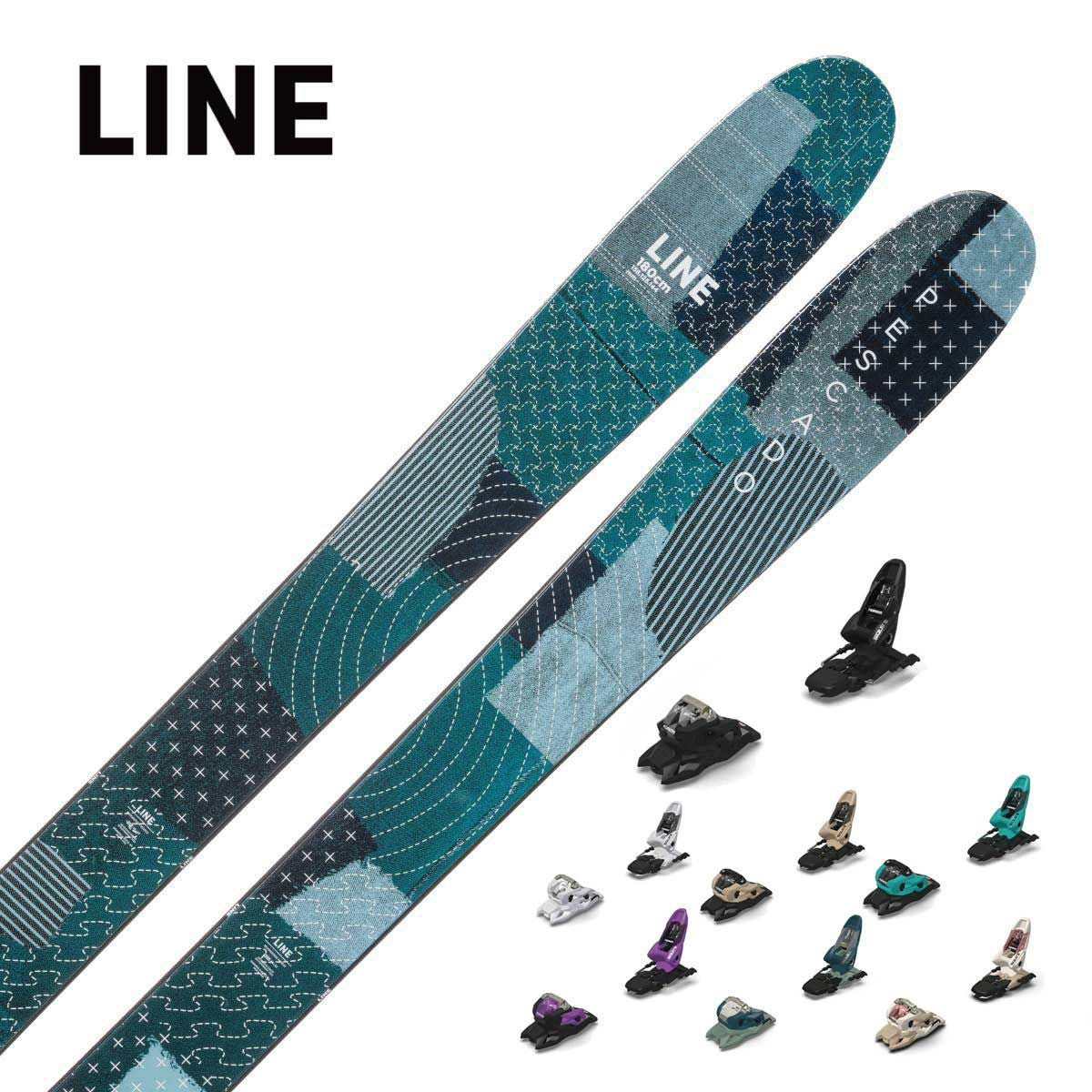 LINE ライン スキー板 メンズ レディース＜2025＞ PESCADO + SQUIRE 11