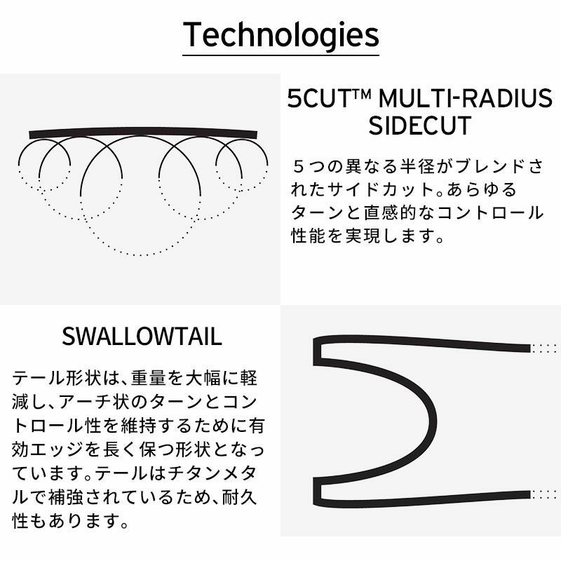 2024-2025 LINE PESCADO 180cm マーカースクワイヤ11 LINE ライン スキー板 メンズ レディース＜2025＞ PESCADO + SQUIRE 11
