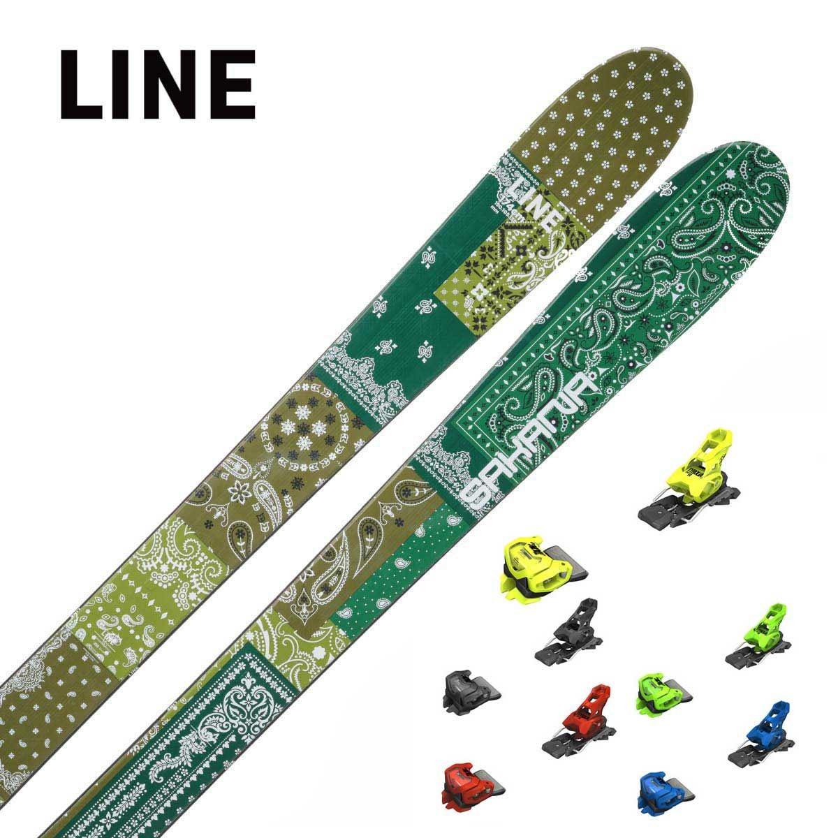 LINE ライン スキー板 メンズ レディース＜2025＞SAKANA + ATTACK 14