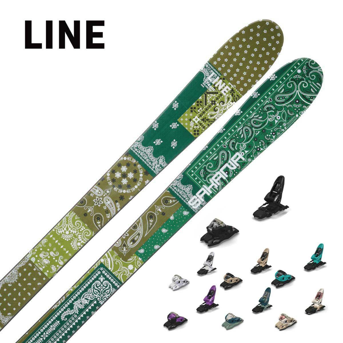 LINE ライン スキー板 メンズ レディース＜2025＞SAKANA + SQUIRE 11