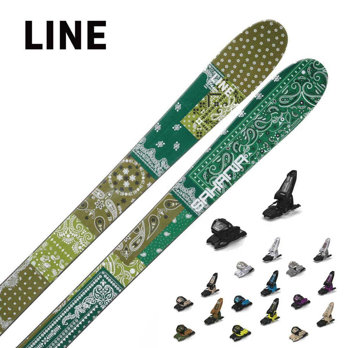 LINE ライン スキー板 メンズ レディース＜2025＞SAKANA + GRIFFON 13
