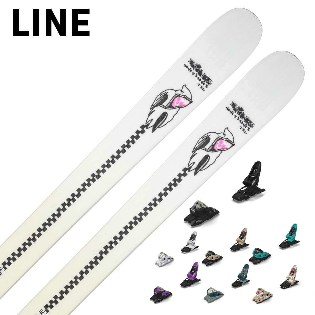 LINE ライン スキー板 メンズ レディース＜2025＞ HONEY BADGER TBL +