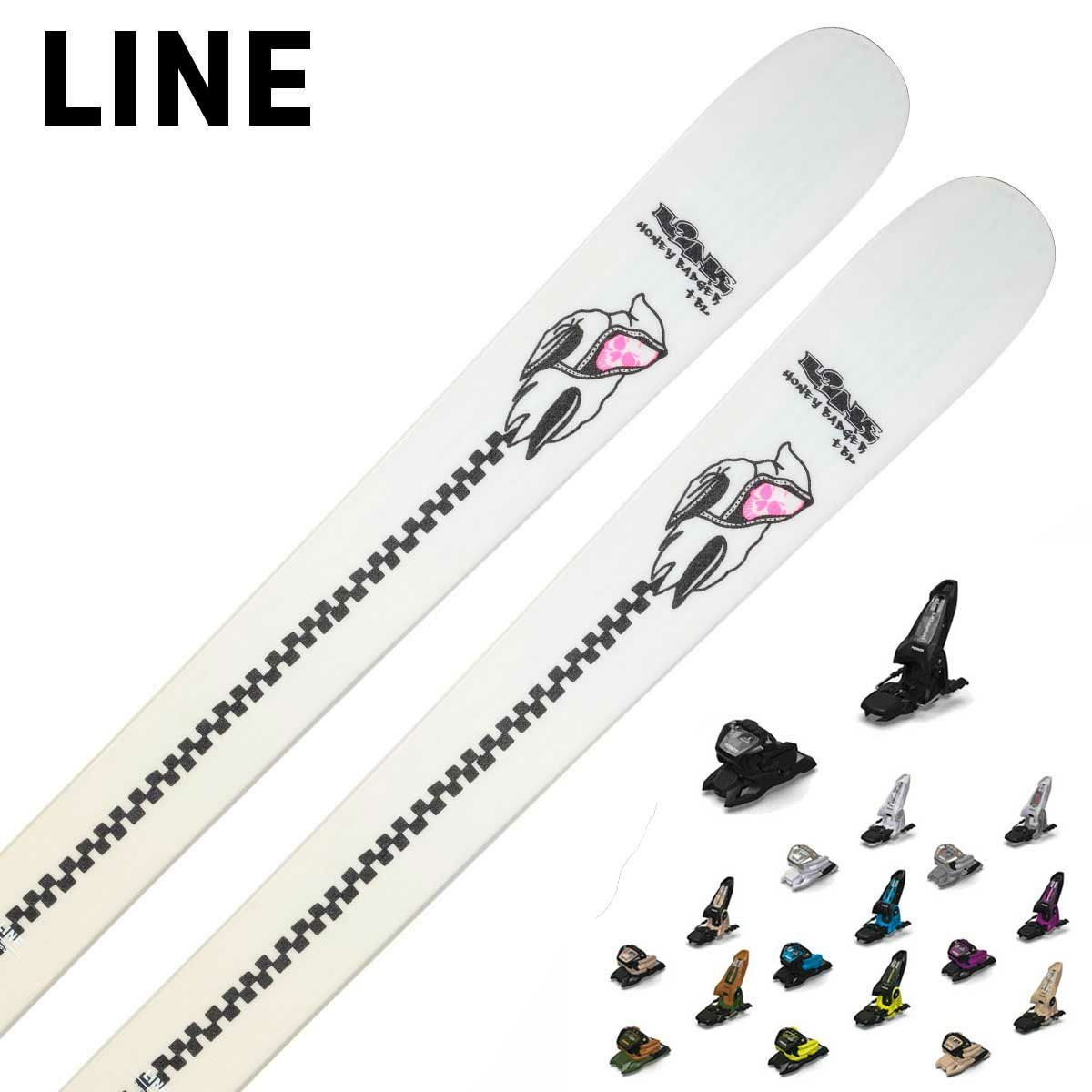 LINE ライン スキー板 メンズ レディース＜2025＞ HONEY BADGER TBL +