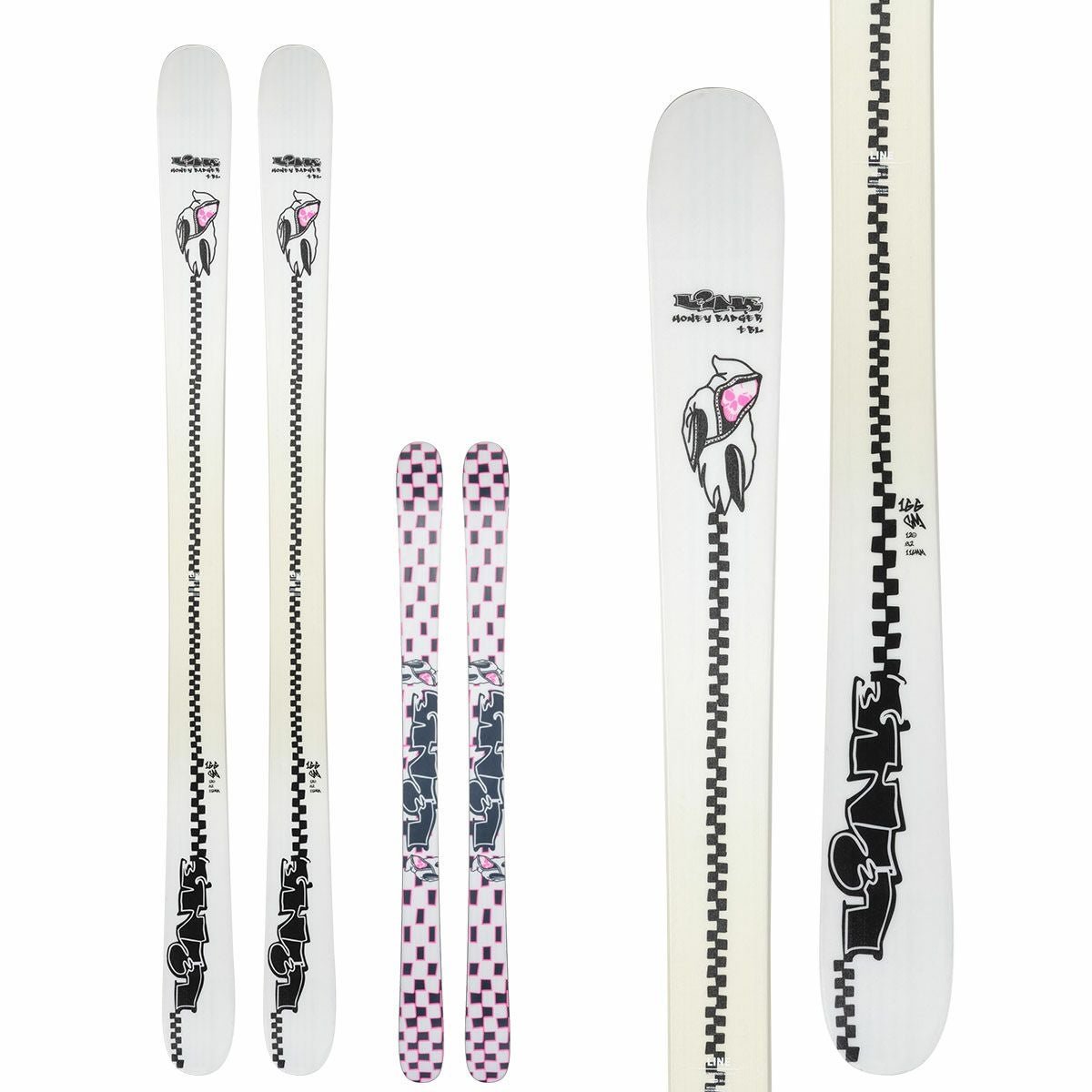 LINE ライン スキー板 メンズ レディース＜2025＞ HONEY BADGER TBL +