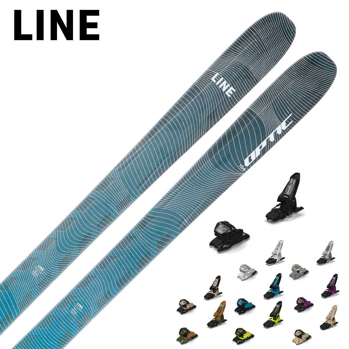 LINE ライン スキー板 メンズ レディース＜2025＞ OPTIC 104 + GRIFFON