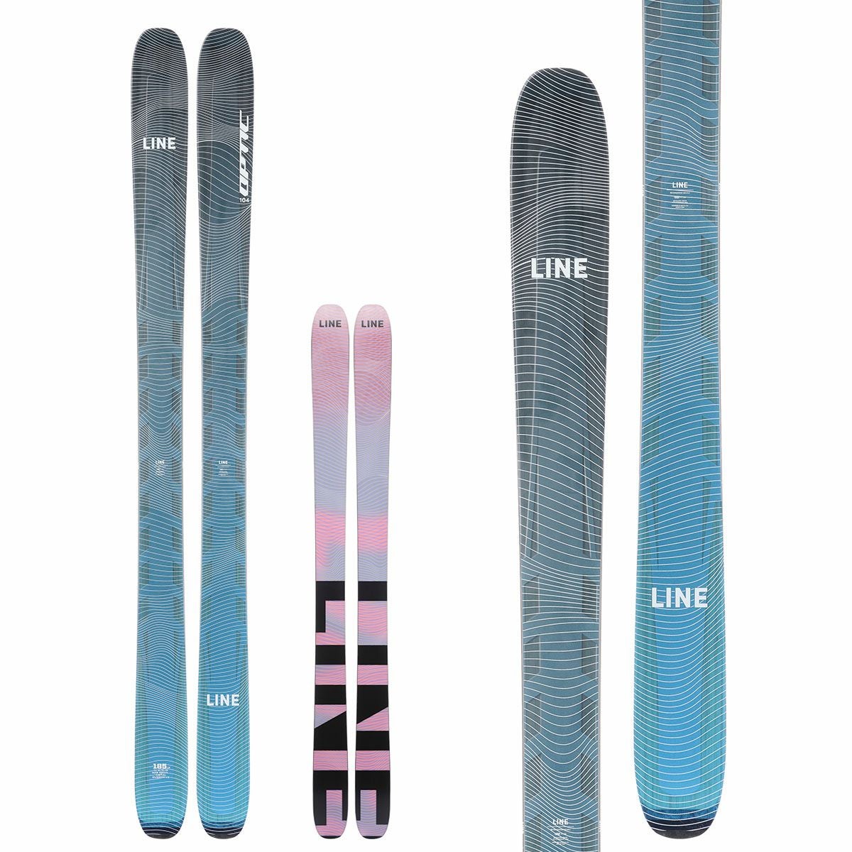 LINE ライン スキー板 メンズ レディース＜2025＞ OPTIC 104 + GRIFFON