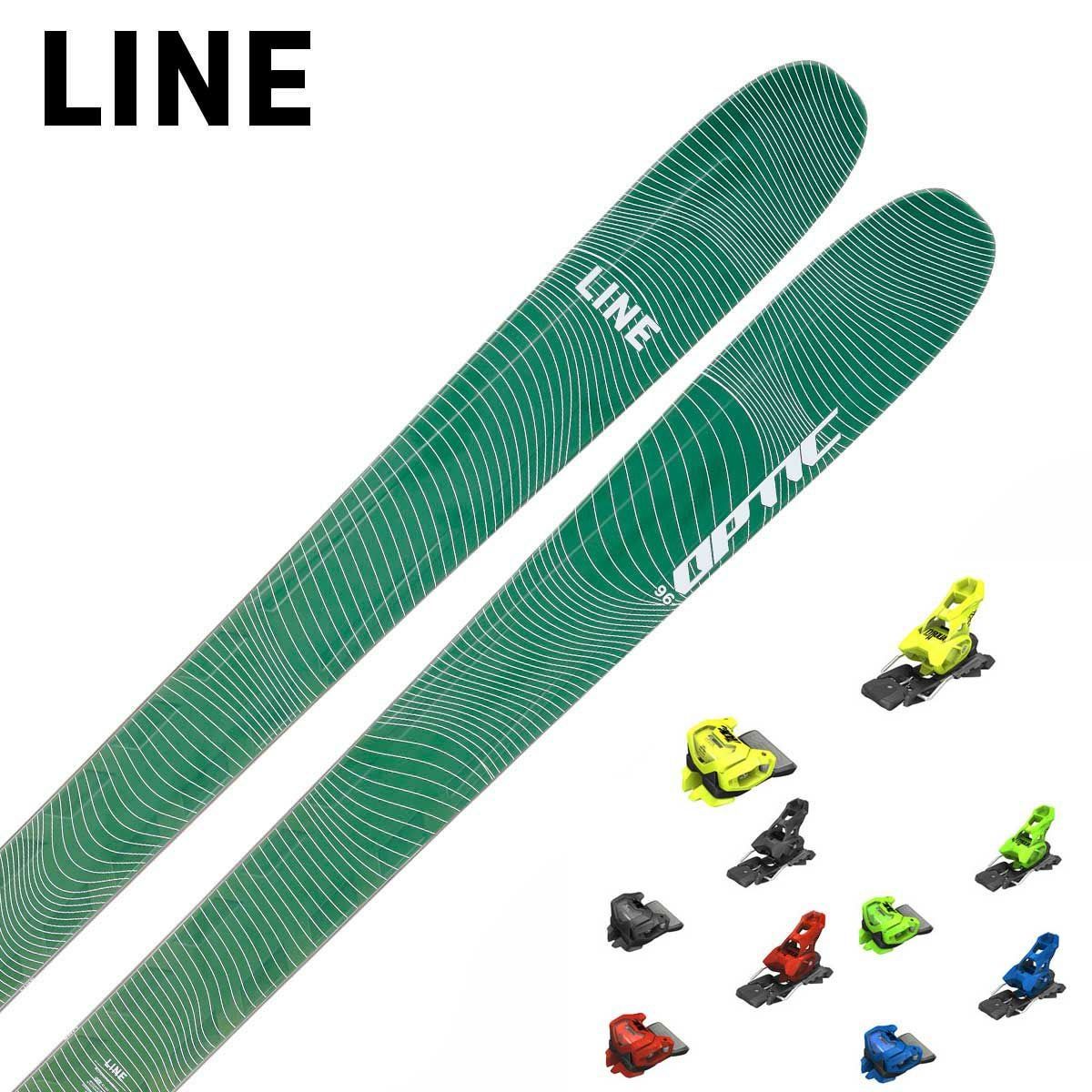 LINE ライン スキー板 メンズ レディース 2025 OPTIC 96 + ＜25