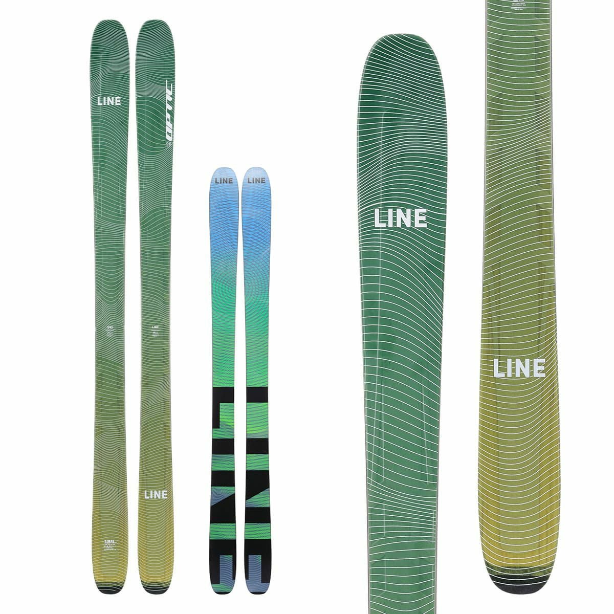 LINE ライン スキー板 メンズ レディース 2025 OPTIC 96 + ＜25