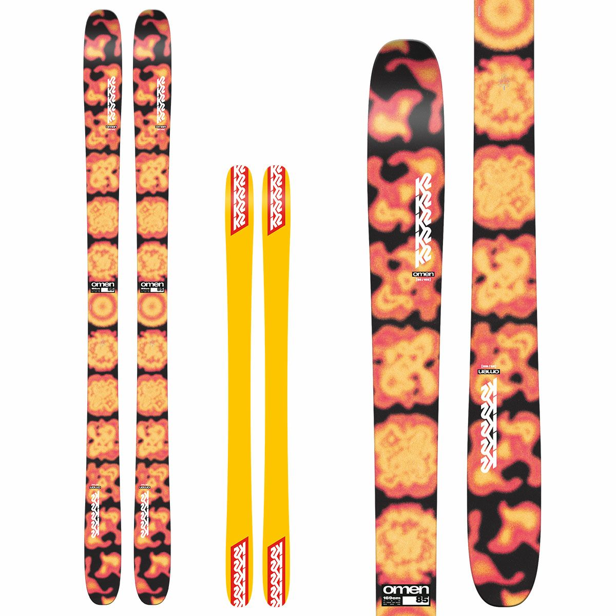 K2 ケーツー スキー板 メンズ レディース＜2025＞OMEN 85 + SQUIRE 11
