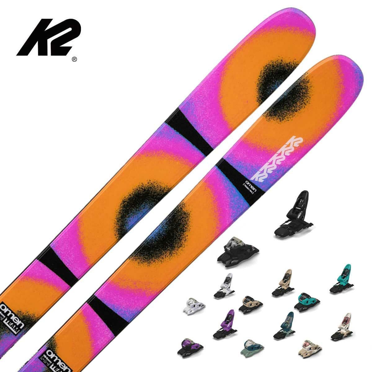 K2 ケーツー スキー板 メンズ レディース＜2025＞OMEN TEAM + SQUIRE