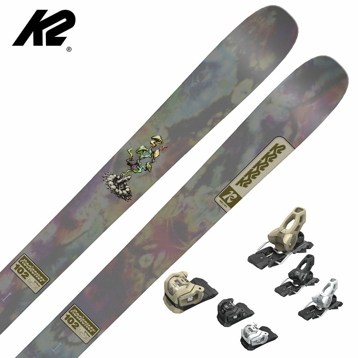 K2 ケーツー スキー板 メンズ レディース 2025 RECKONER 102 + ＜26