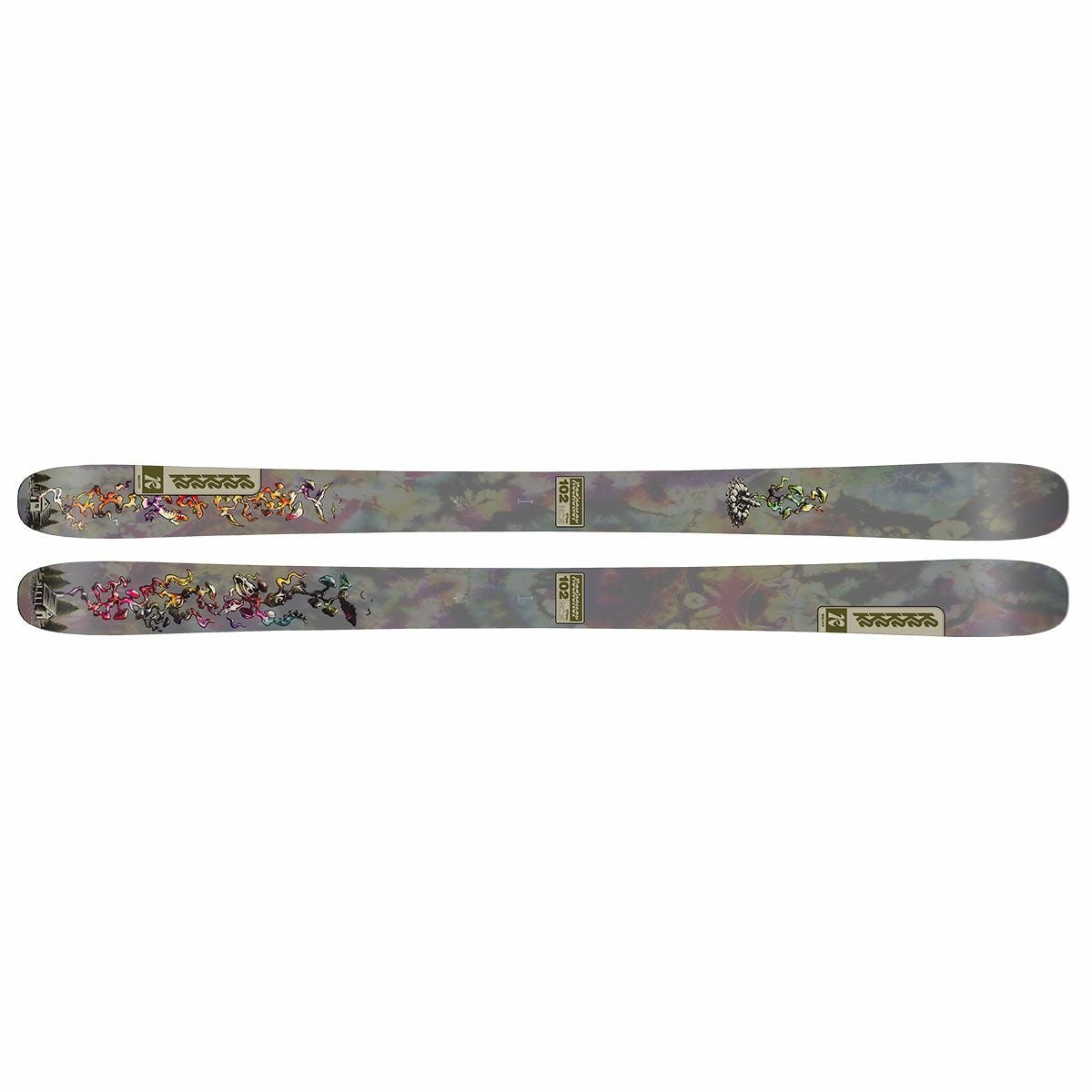 K2 ケーツー スキー板 メンズ レディース 2025 RECKONER 102 + SQUIRE
