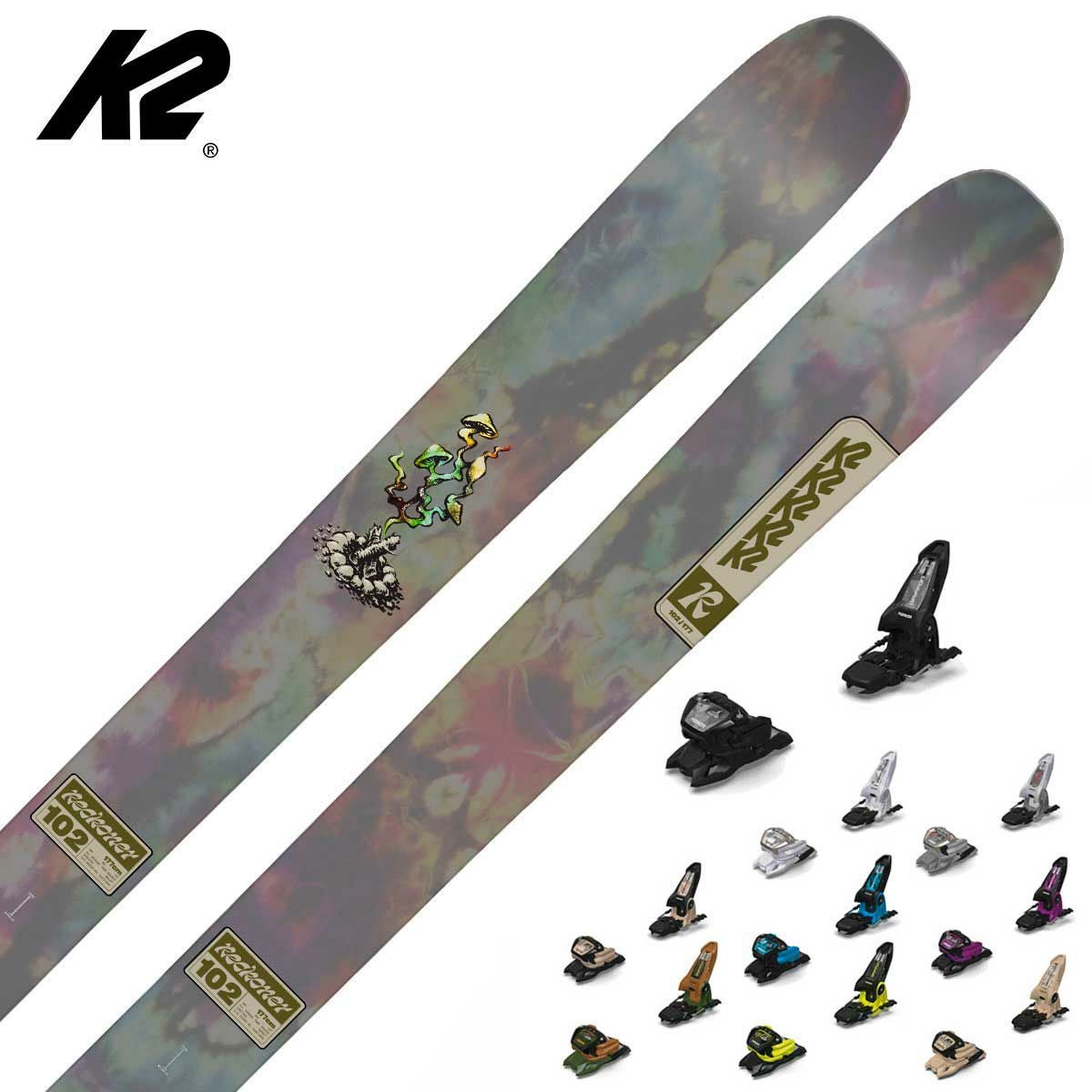 K2 ケーツー スキー板 メンズ レディース 2025 RECKONER 102 + GRIFFON
