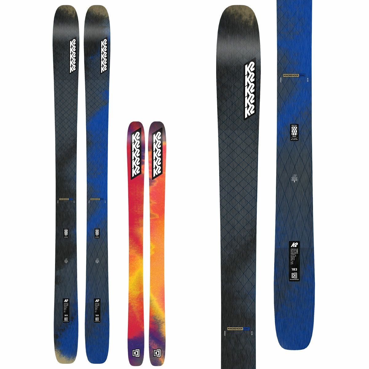 K2 ケーツー スキー板 メンズ レディース＜2025＞MINDBENDER 106C +