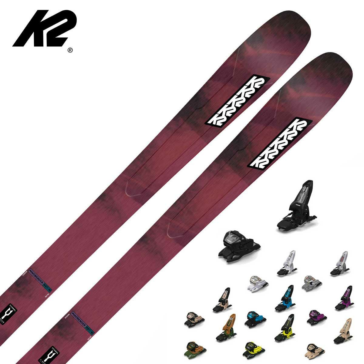 K2 ケーツー スキー板 レディース＜2025＞MINDBENDER 89TI W + GRIFFON