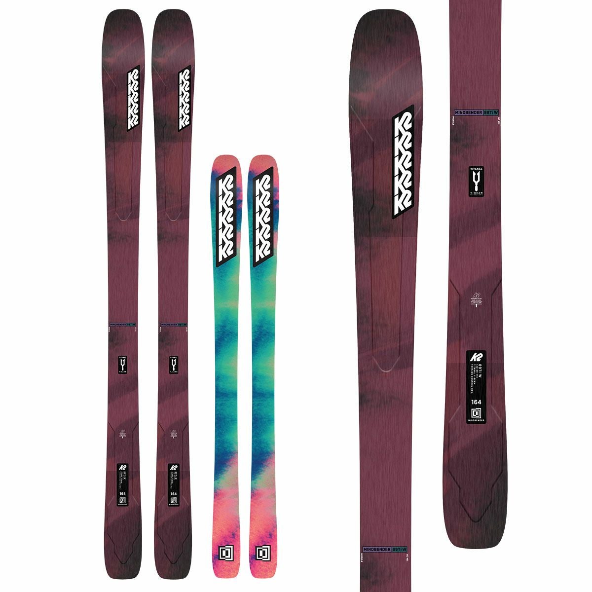 K2 ケーツー スキー板 レディース＜2025＞MINDBENDER 89TI W + GRIFFON