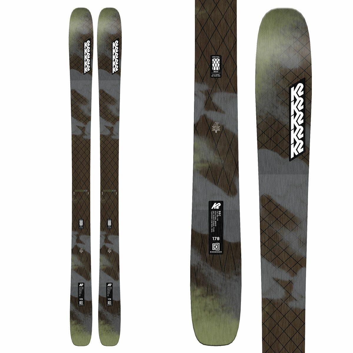 K2 ケーツー スキー板 メンズ レディース＜2025＞MINDBENDER 96C +