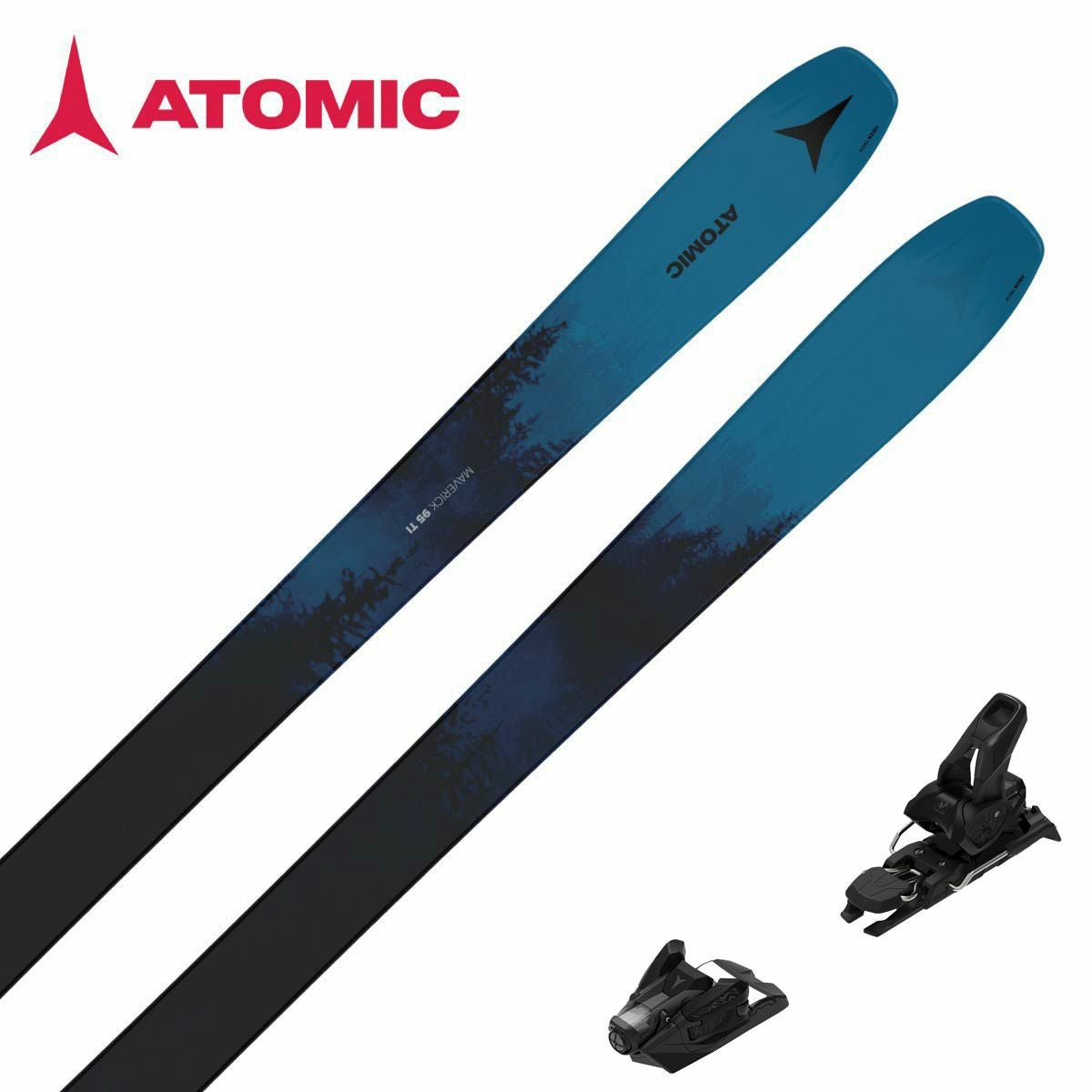 ATOMIC アトミック スキー板 2025 MAVERICK 95 TI + アトミック STRIVE