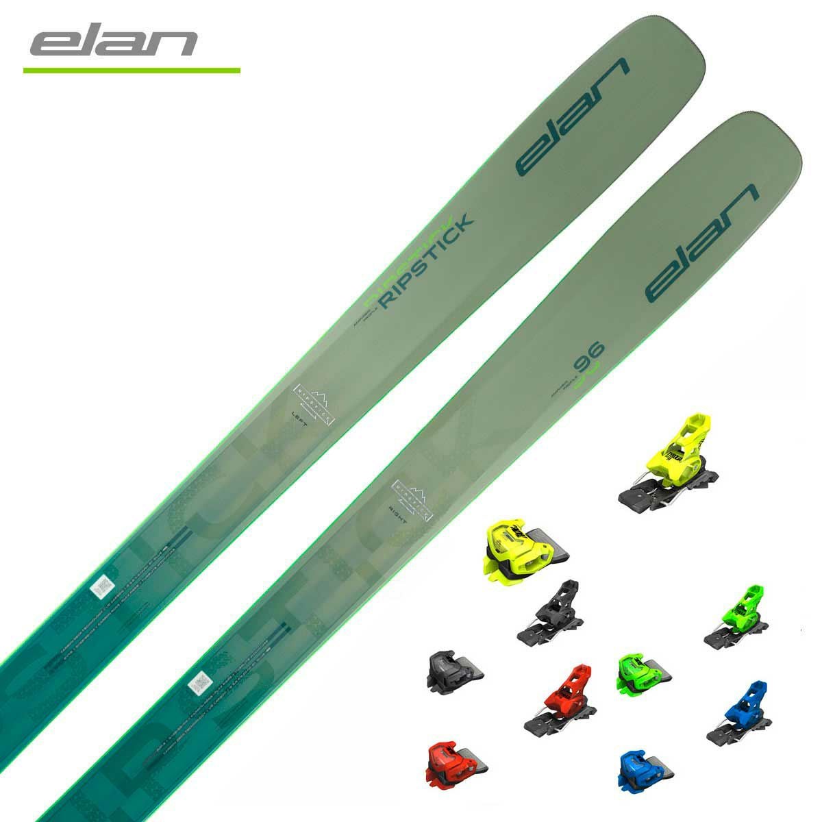 ELAN エラン スキー板 メンズ レディース 2025 RIPSTICK 96 + ＜25