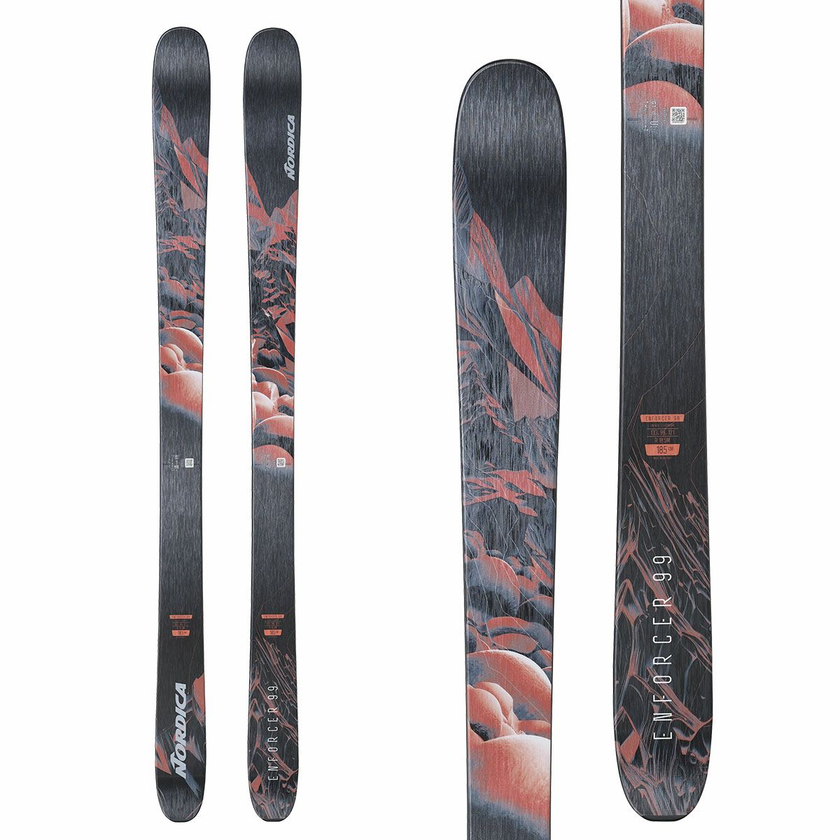 Nordica ノルディカ ショートスキー板 99cm NORDICA ノルディカ スキー板 メンズ レディース ＜2025＞ Enforcer 99