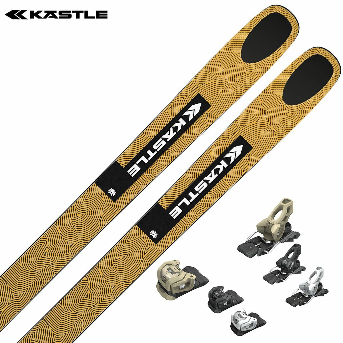 Kästle スキー板とポール セット KASTLE ケスレ スキー板 メンズ レディース ＜2025＞ ZX 108 + GRIFFON