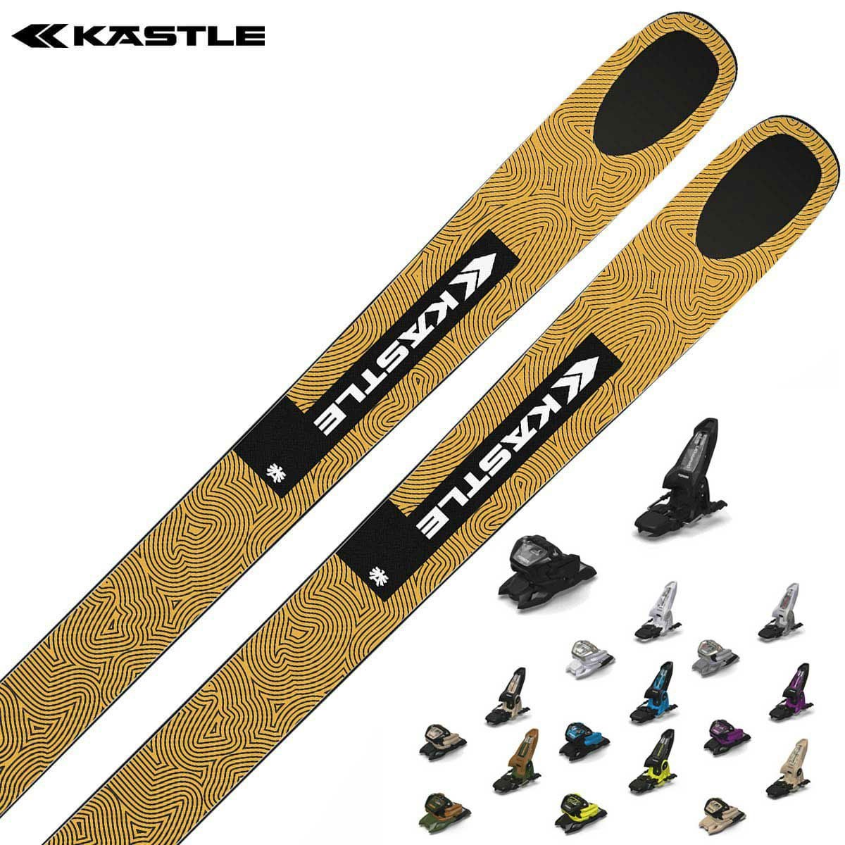 KASTLE ケスレー スキー板 メンズ レディース ＜2025＞ ZX 108 +