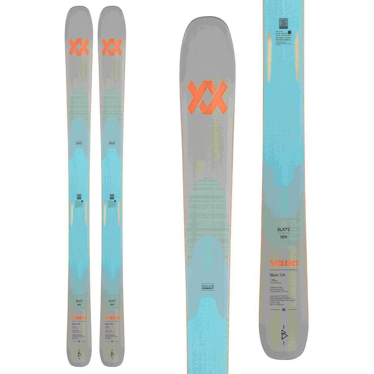 VOLKL フォルクル スキー板 メンズ レディース ＜2025＞ BLAZE 104