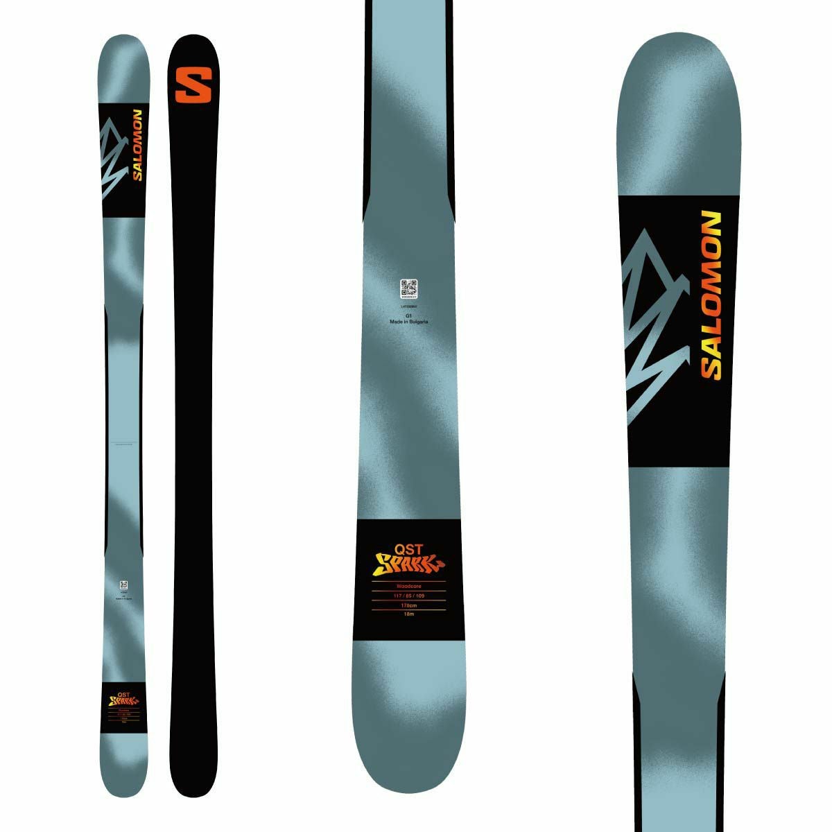 SALOMON サロモン スキー板 メンズ レディース ＜2025＞ QST SPARK +