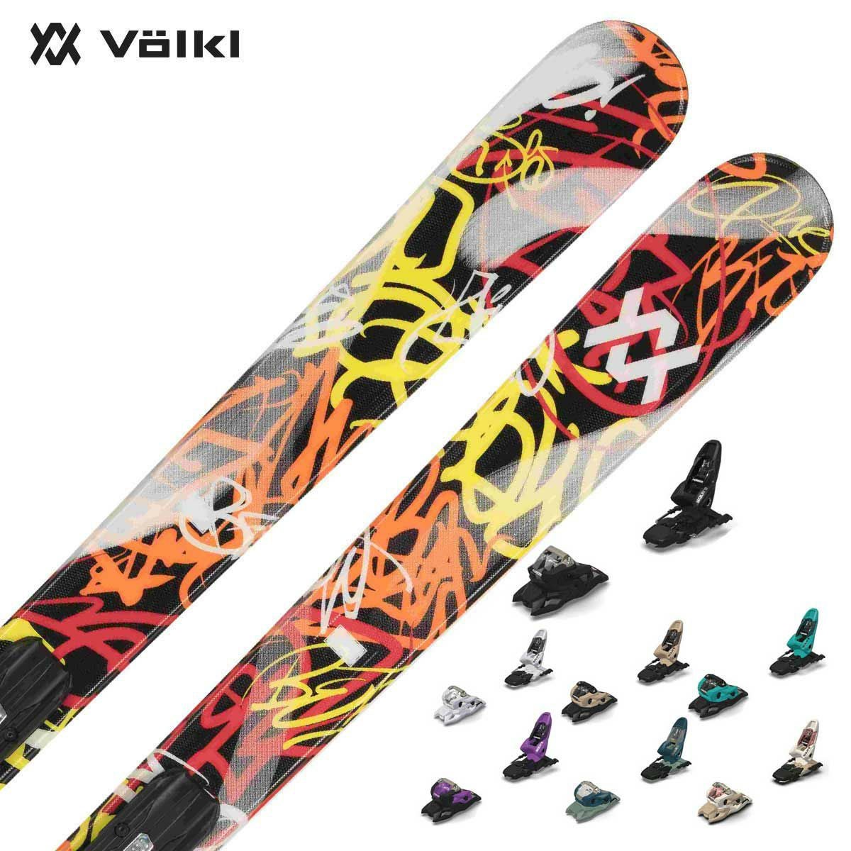 Volkl カービングスキー ATTIVA MOTION 149cm ポール・ビンディング(MARKER)付き 板 フォルクル 札幌市 白石店 東札幌 Volkl カービングスキー ATTIVA MOTION 149cm ポール・ビンディング