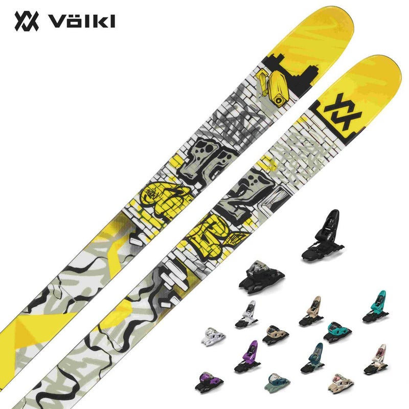 VOLKL �t�H���N�� �X�L�[�� �����Y ���f�B�[�X ��2025�� REVOLT 96 + SQUIRE 11 �r���f�B���O �Z�b�g ��t���� �O���b�v�E�H�[�N�Ή�