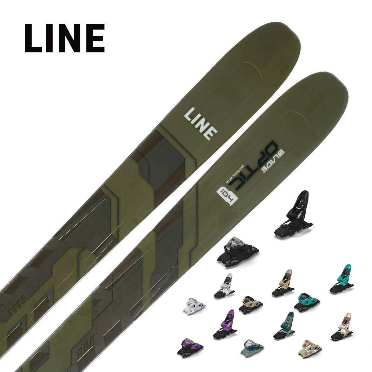 LINE BLADE OPTIC 104 178cm 未使用 Griffon スキー板 LINE ライン メンズ レディース ＜2024＞ BLADE OPTIC 104