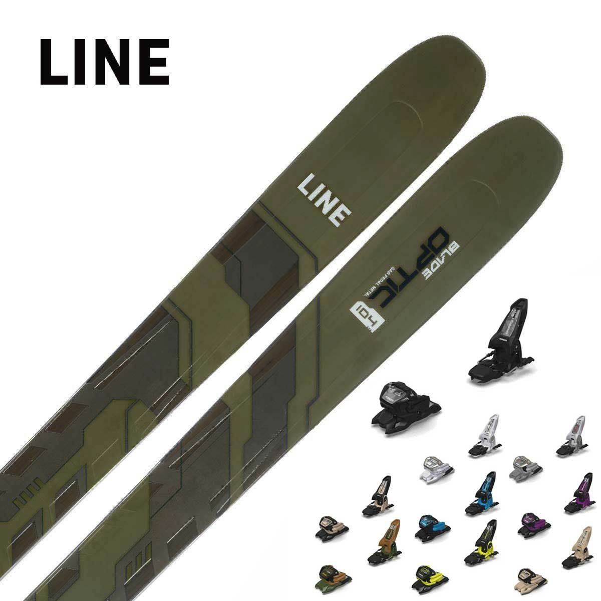 スキー板 LINE ライン メンズ レディース ＜2024＞ BLADE OPTIC 104