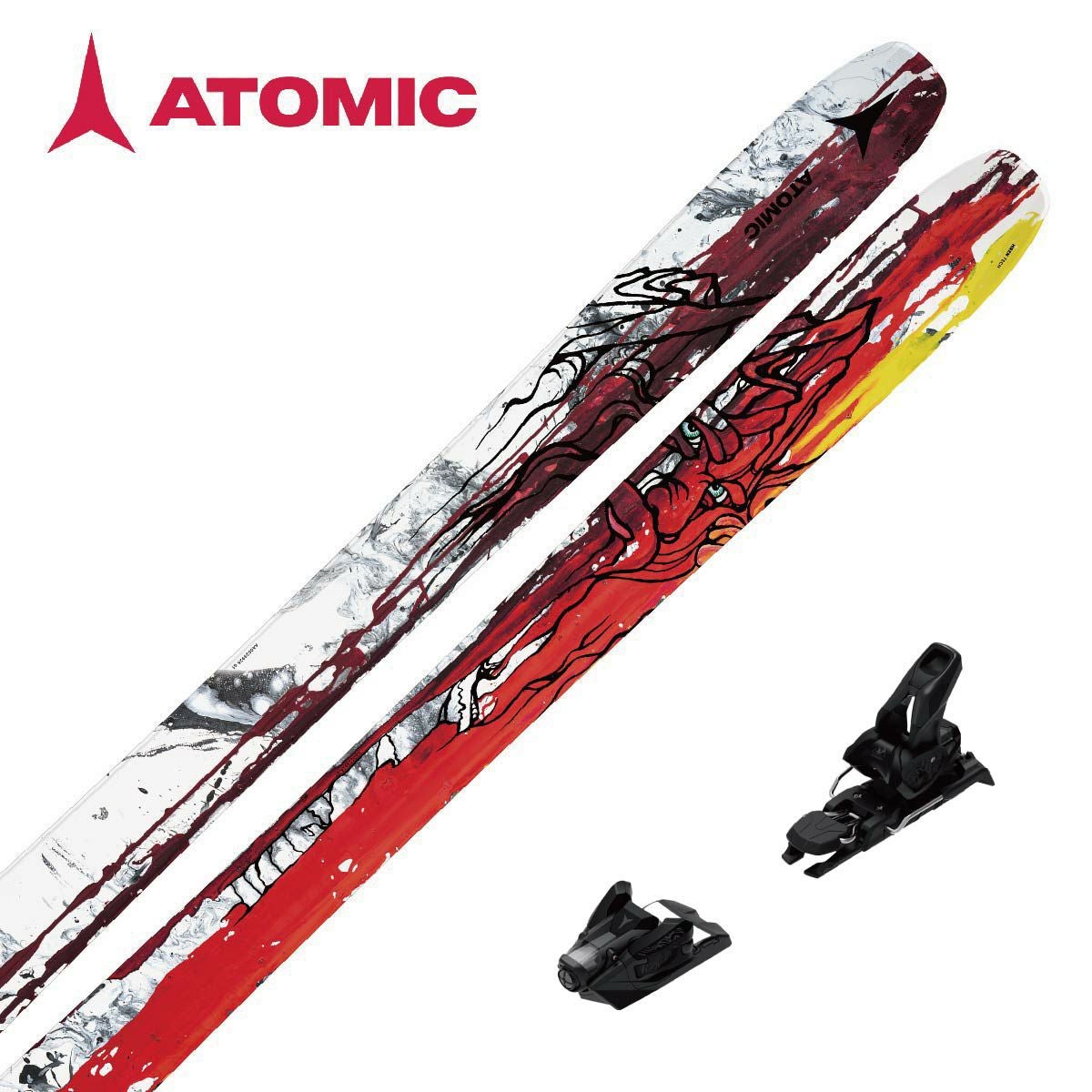 スキー板 ATOMIC アトミック メンズ レディース ＜2024＞ BENT 110 +