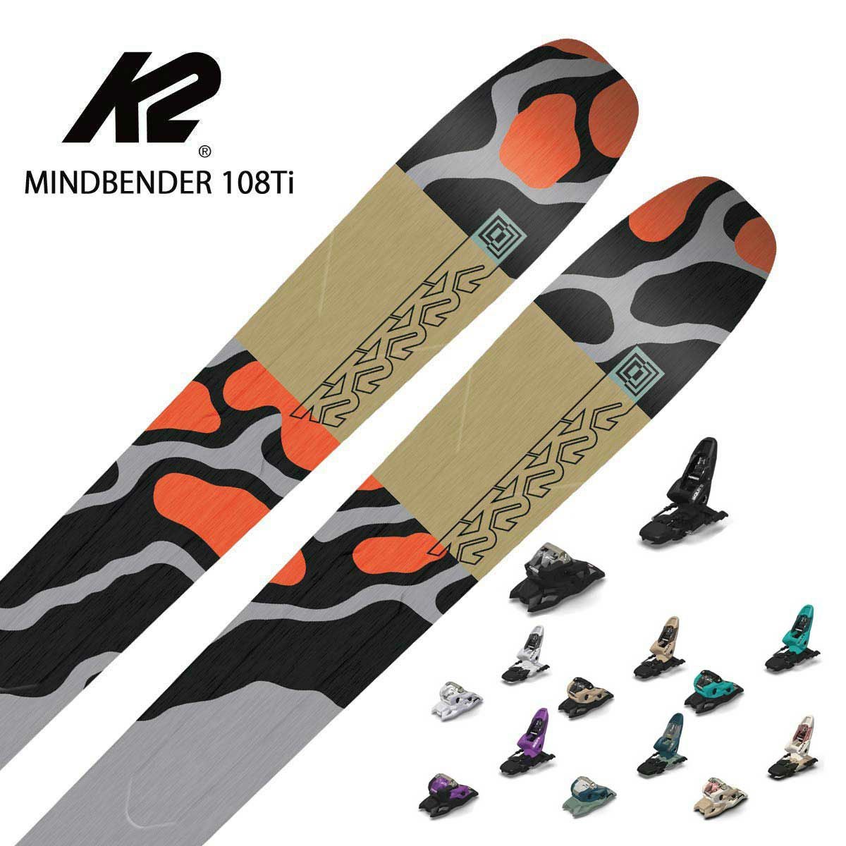 スキー板 メンズ レディース K2 ケーツー ＜2024＞ MINDBENDER 108Ti