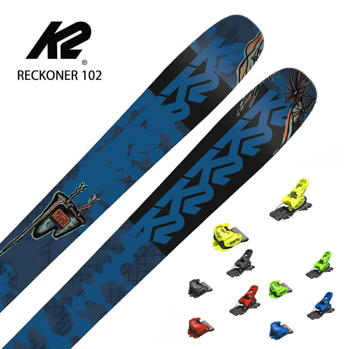 スキー板 メンズ レディース K2 ケーツー 2024 RECKONER 102