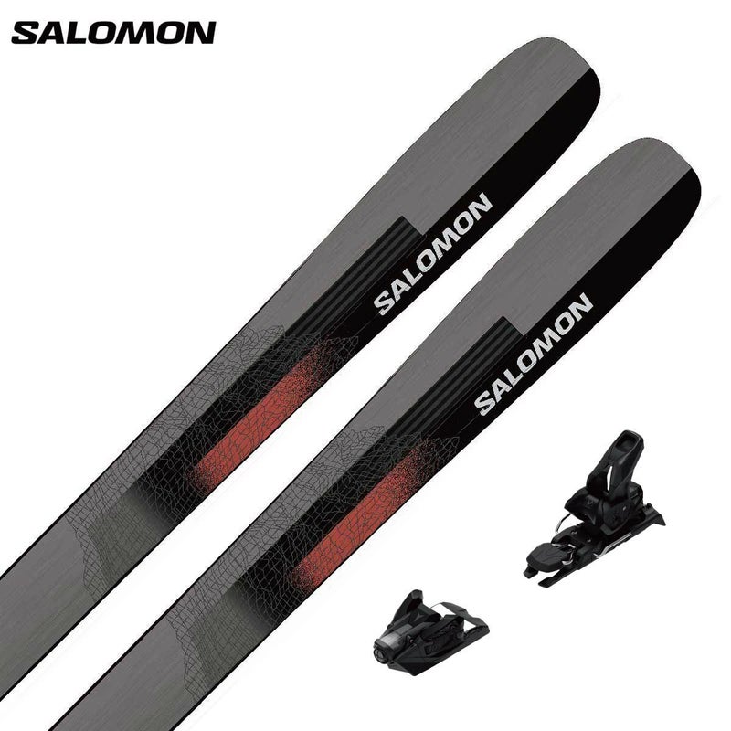 SALOMON �T������ �X�L�[�� �����Y ���f�B�[�X��2024�� STANCE 90 + ��26���A�g�~�b�N STRIVE 12 GW �r���f�B���O �Z�b�g ��t���� �O���b�v�E�H�[�N�Ή�
