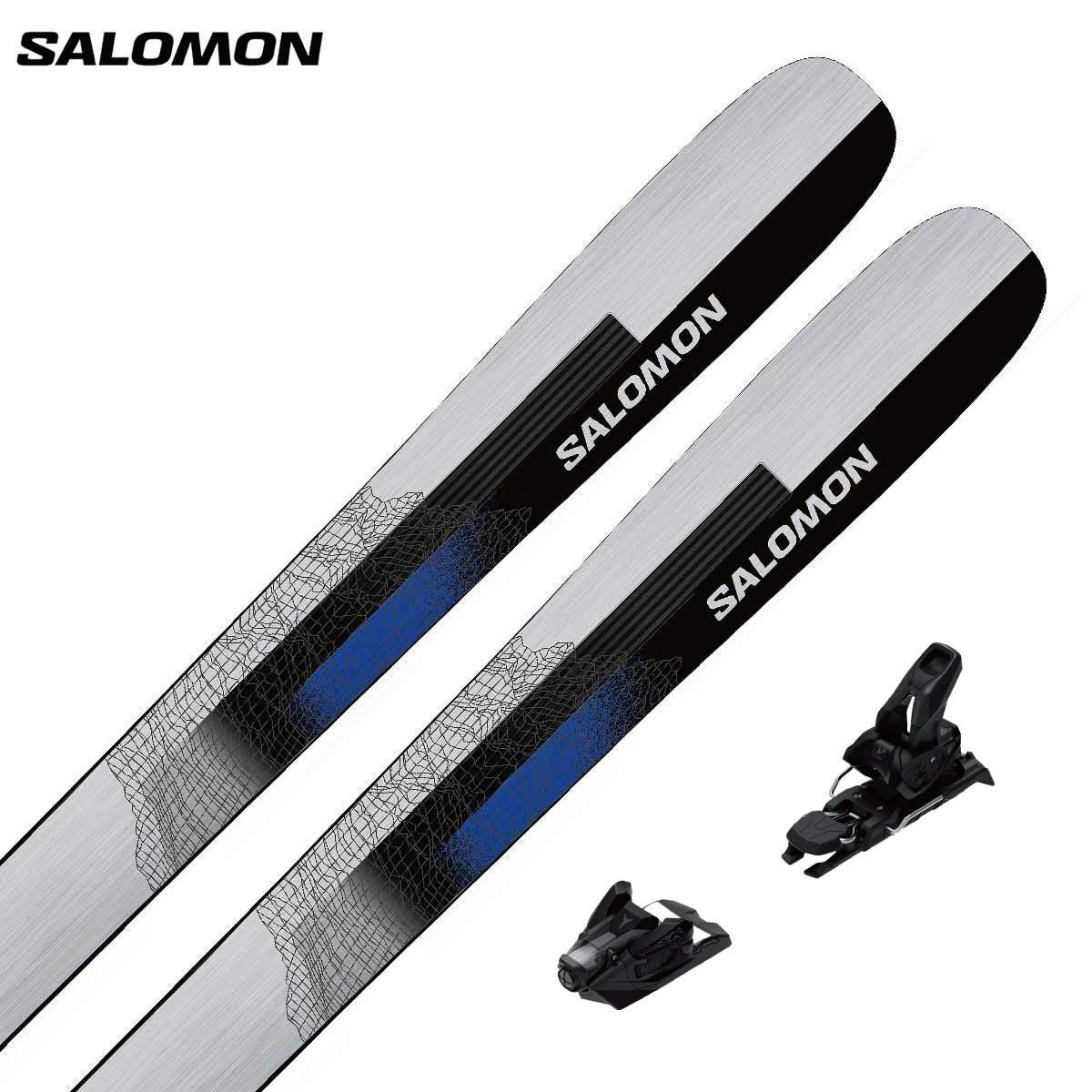 サロモン スキー板 STANCE 96 176cm+ サロモン ビンディング SALOMON サロモン スキー板 メンズ レディース＜2024＞ STANCE 96 +