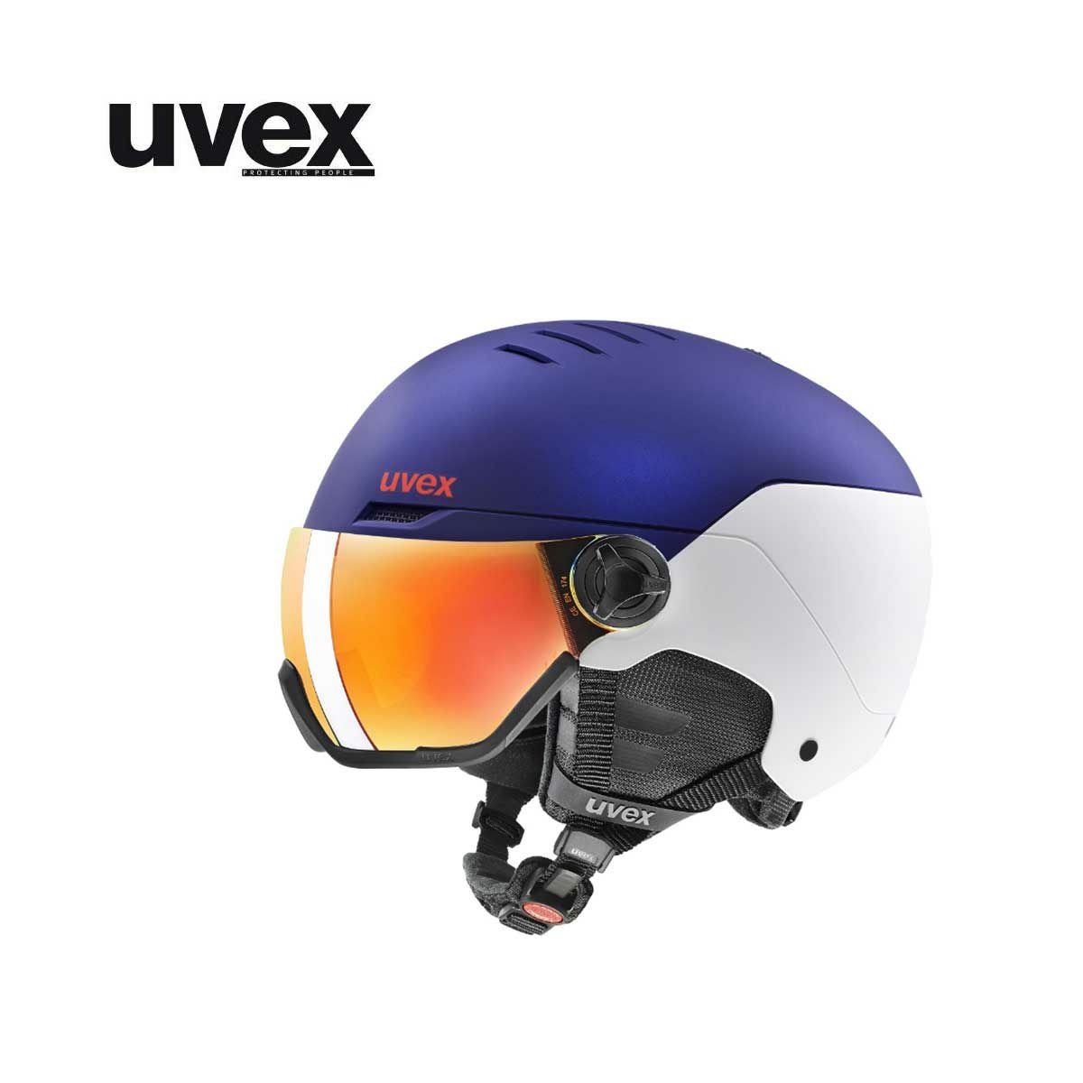 UVEX ウベックス スキー ヘルメット メンズ＜2024＞uvex wanted visor