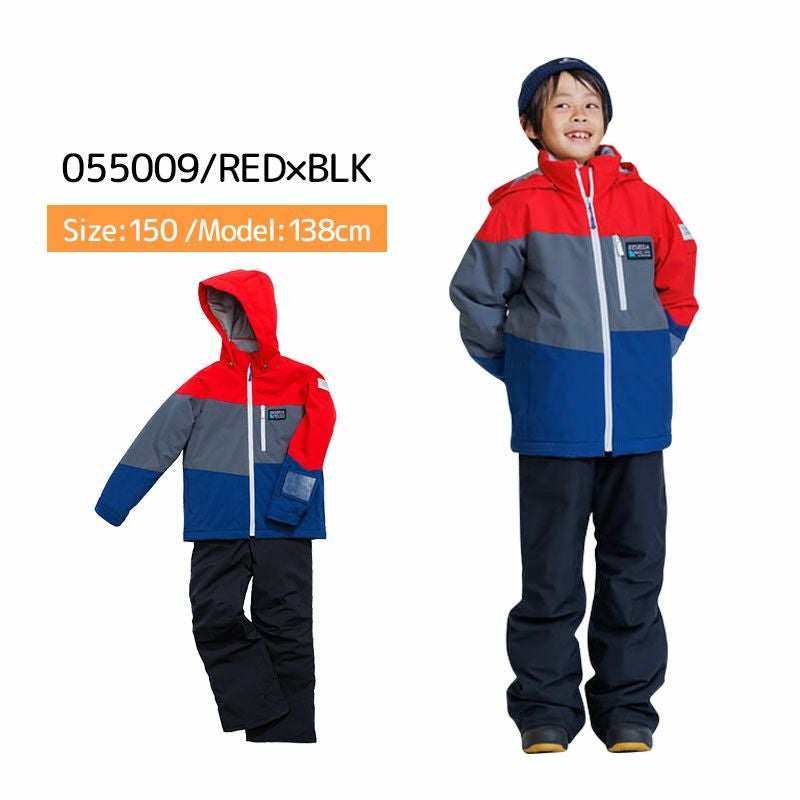 キッズ レセーダ スノーウェア 上下セット(RES76001) 130cm スキーウェア キッズ スノーウェア ジュニア レセーダ RESEEDA 上下