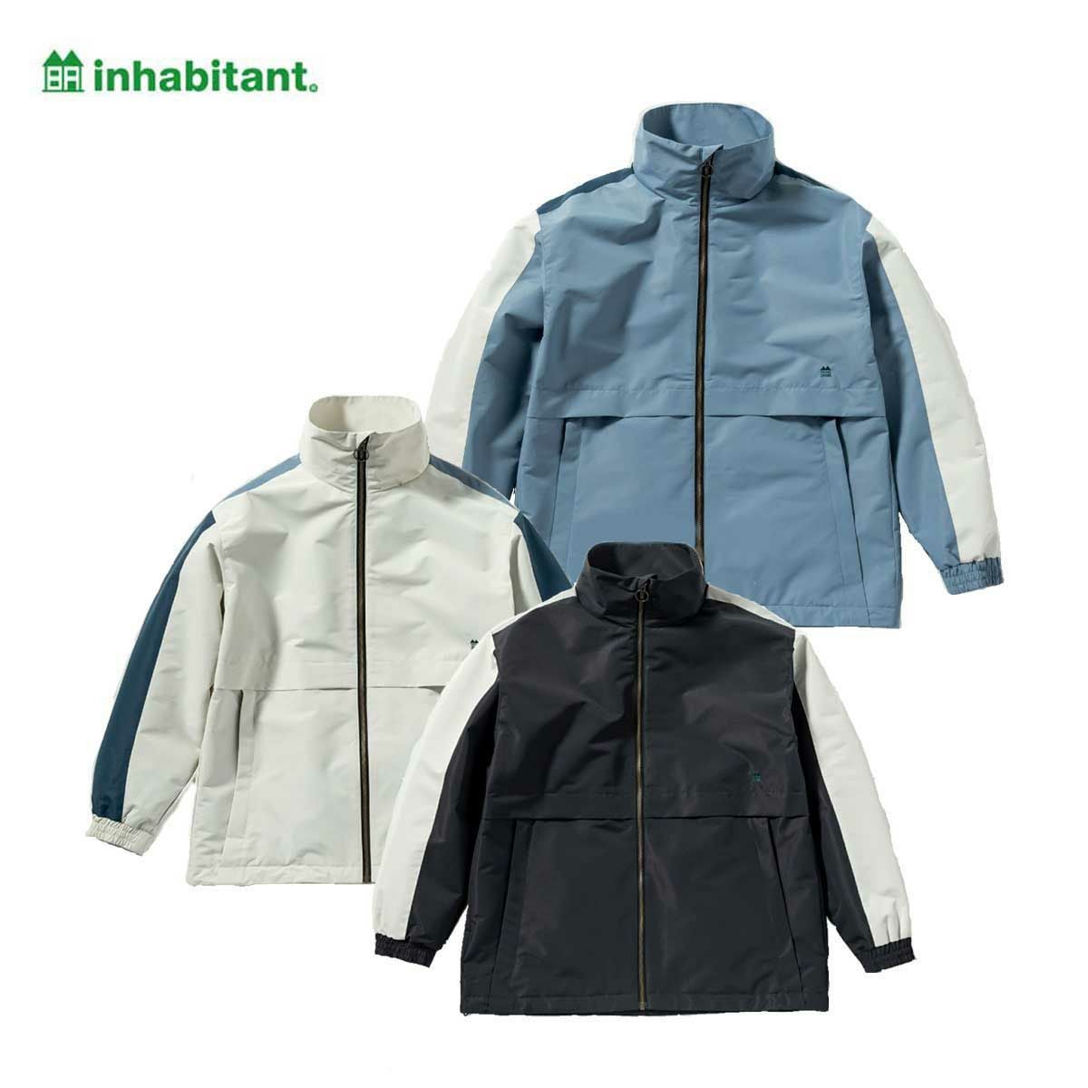 inhabitant　ウェア Lサイズ　水色/ベージュ inhabitant(インハビタント)｜SHIFFON公式オンラインショップ