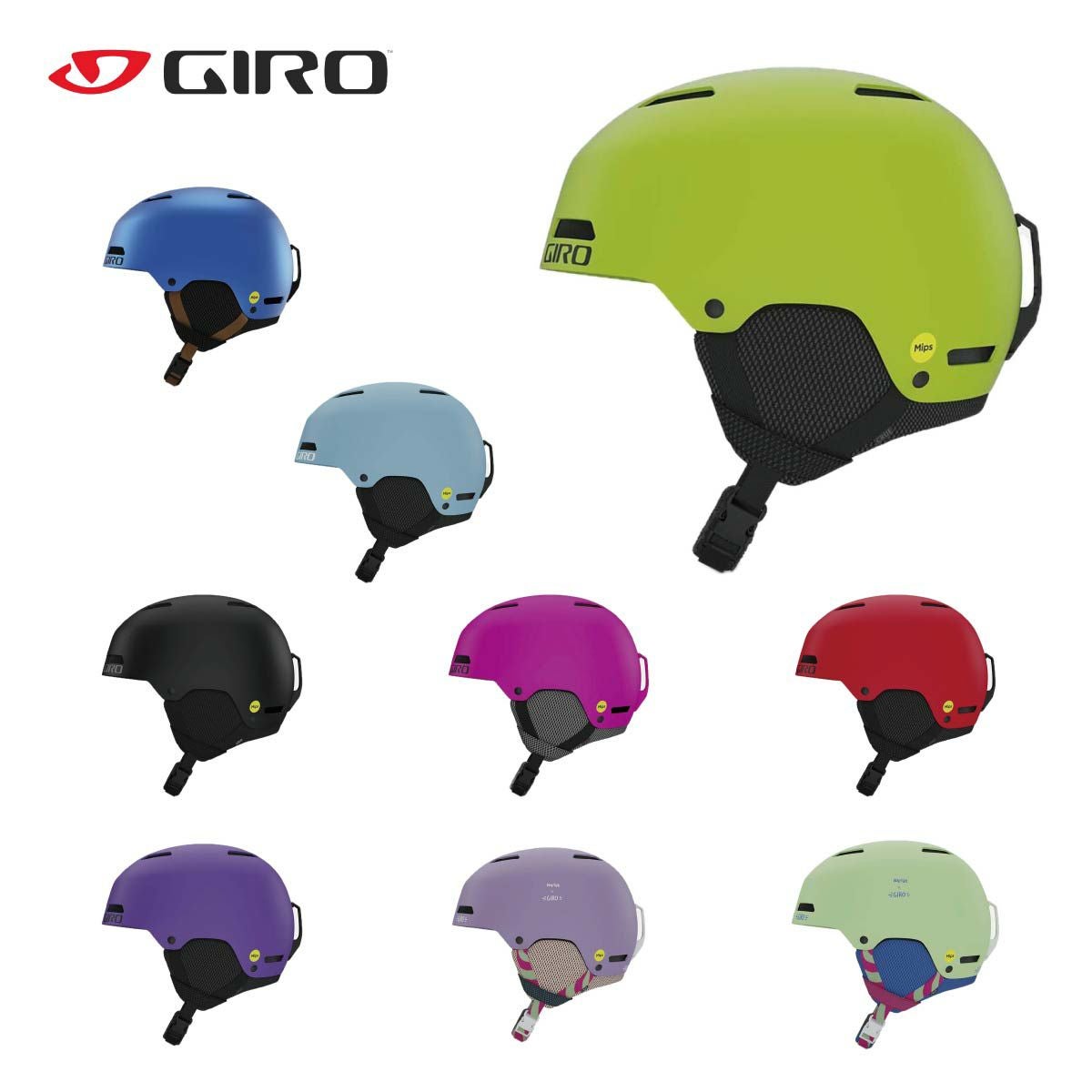 GIRO ジロ スキー ヘルメット キッズ ジュニア 2025 Crue MIPS