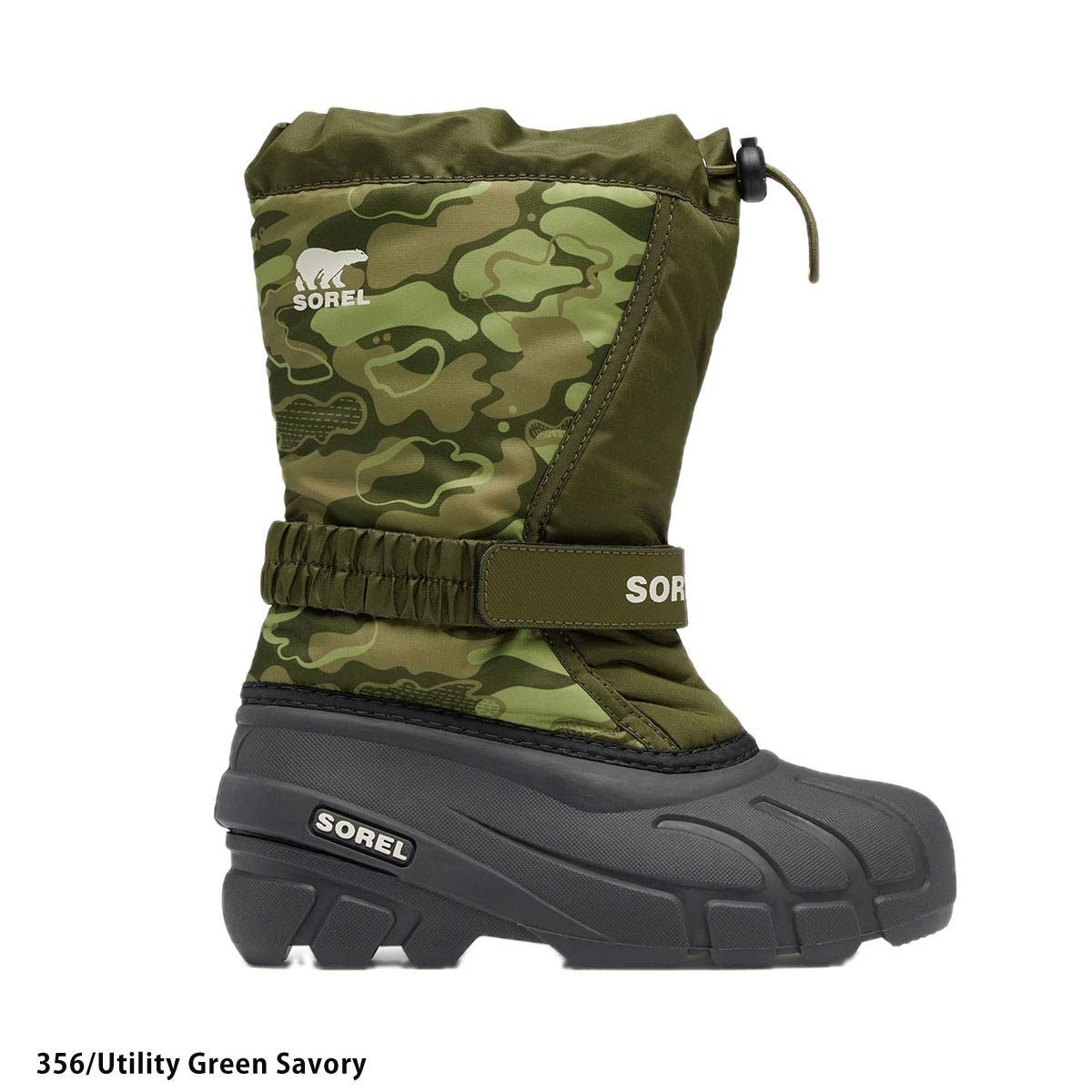 楽*す様 SOREL スノーブーツ 25cm グリーン SOREL ソレル スノーシューズ スノーブーツ キッズ ジュニア＜2025